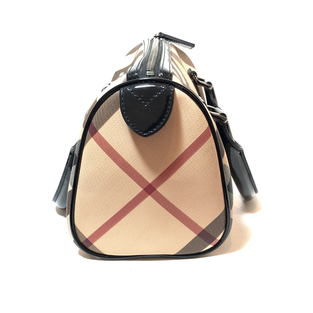 Burberry Nova Check Small Bowling Bag Tote | Gently Used | | Secret Stash