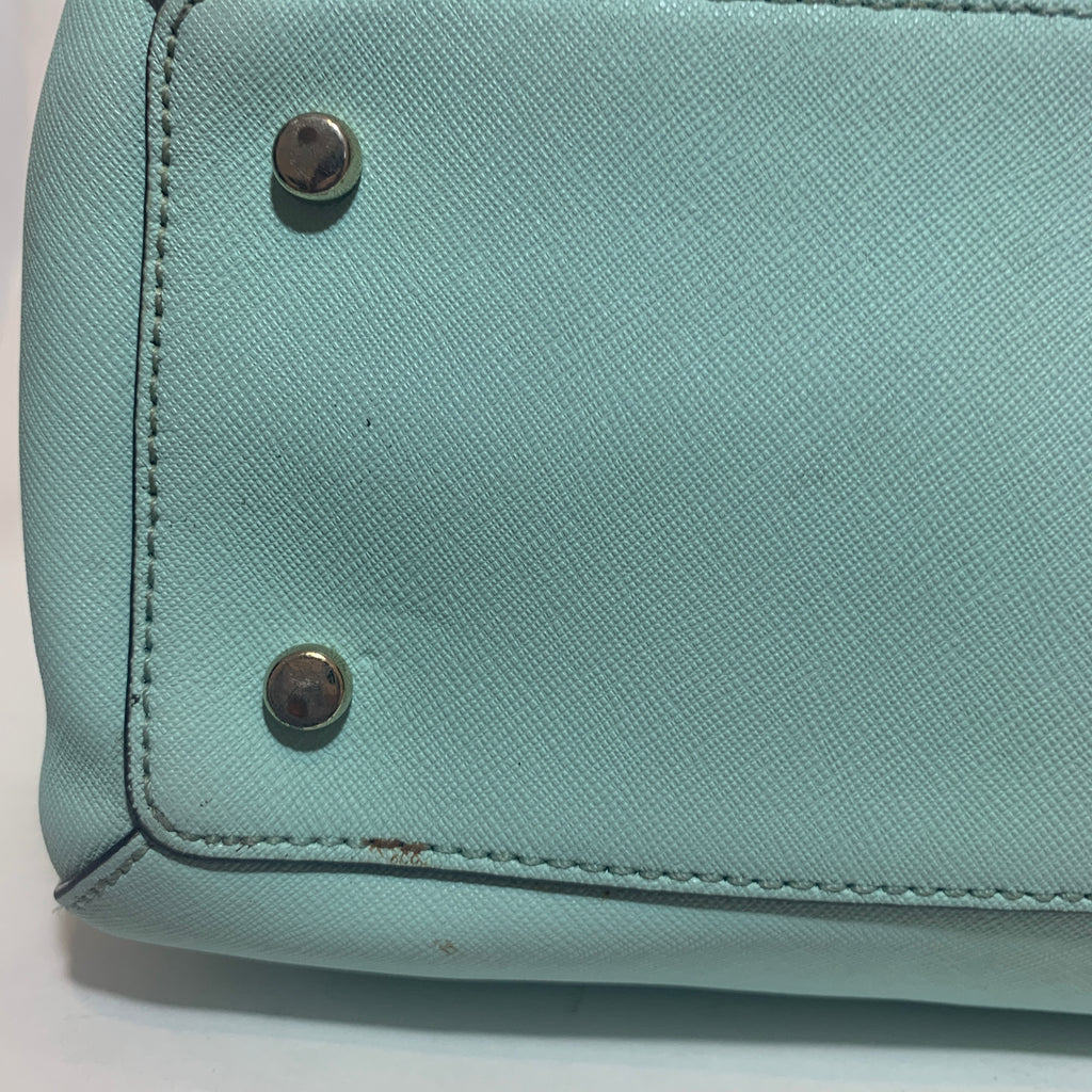 Kate Spade Ceder Street Light Blue Leather Bag | Pre Loved | | Secret Stash