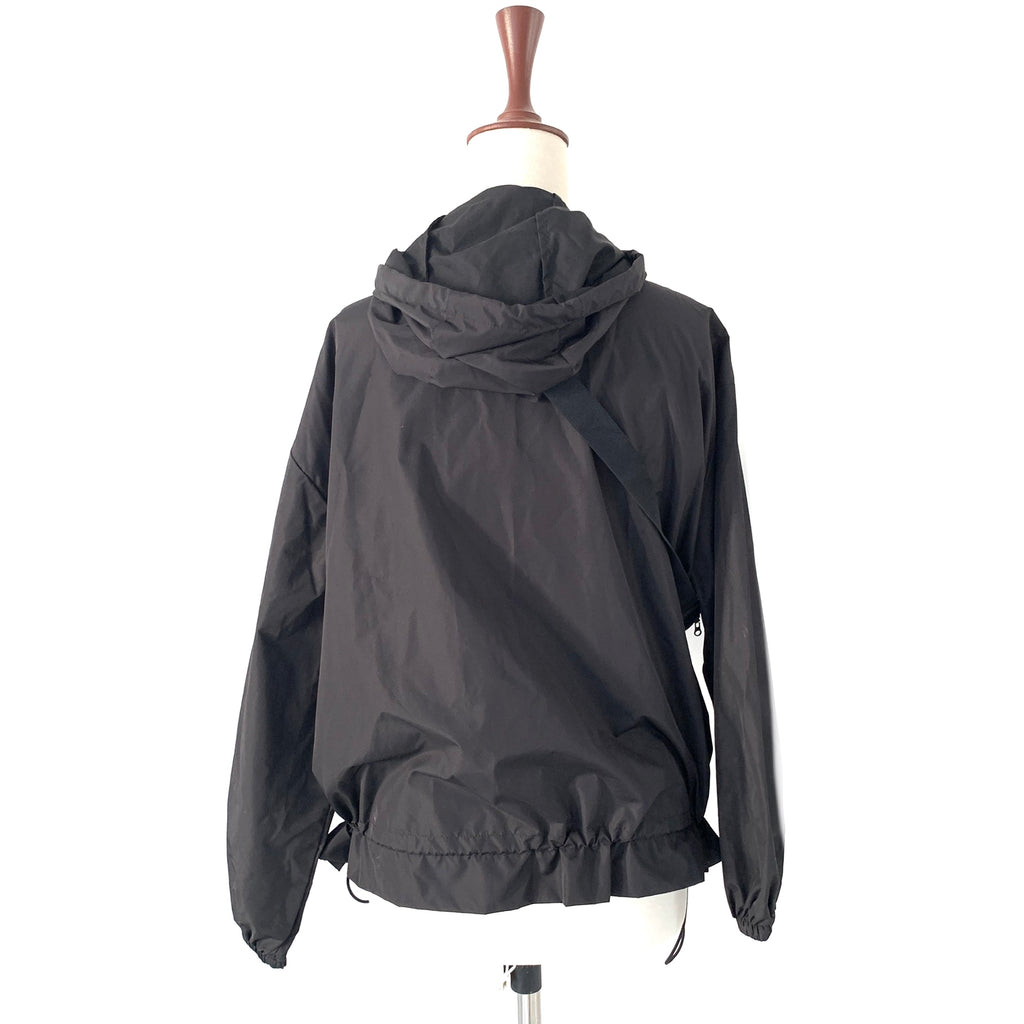 ZARA Black Parachute Jacket with Belt Bag | Brand New | | Secret Stash