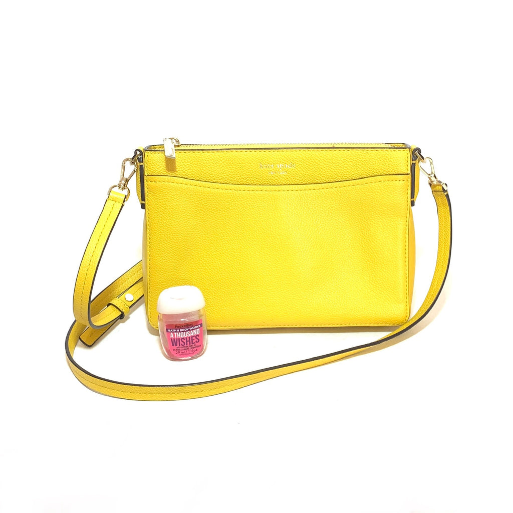 Gently Used Kate Spade Medium Handbag Yellow 