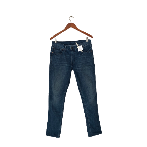 Levi's Plain Blue Skinny Jeans | Secret Stash