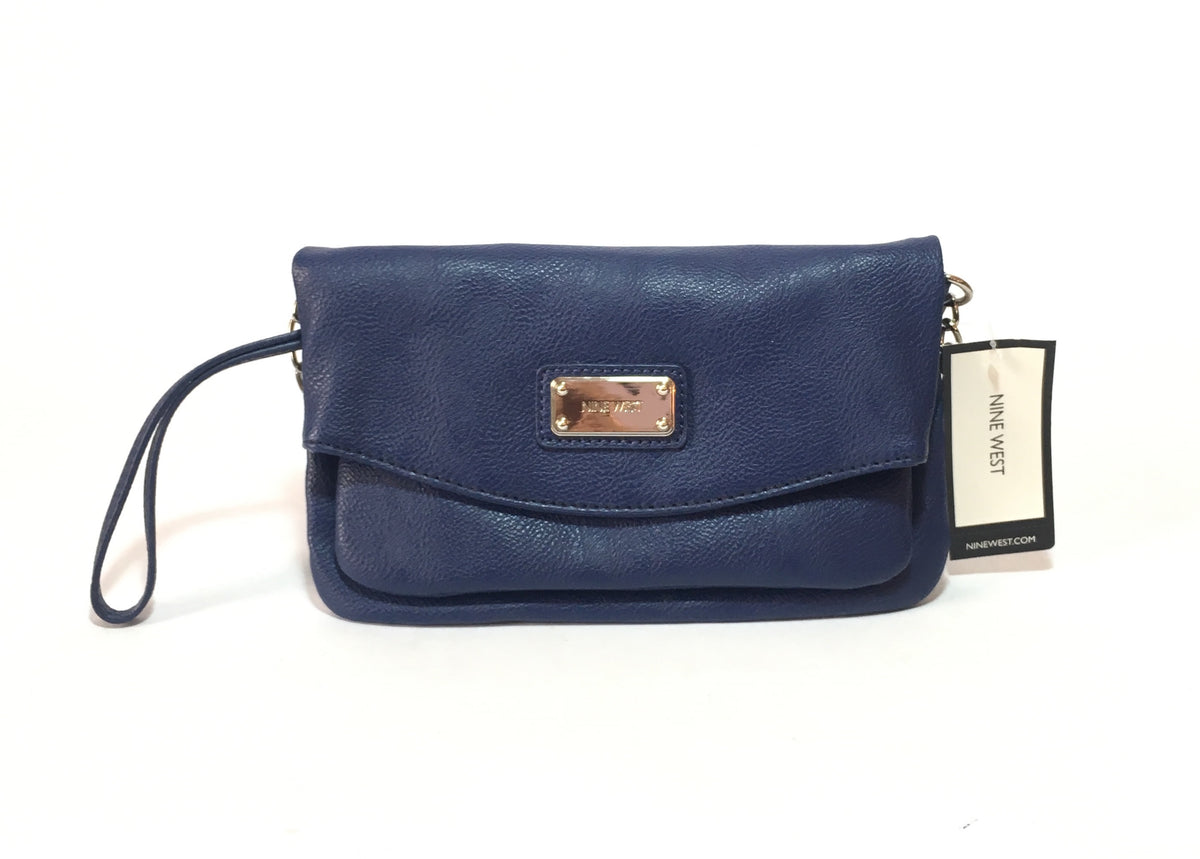 nine west luggage navy