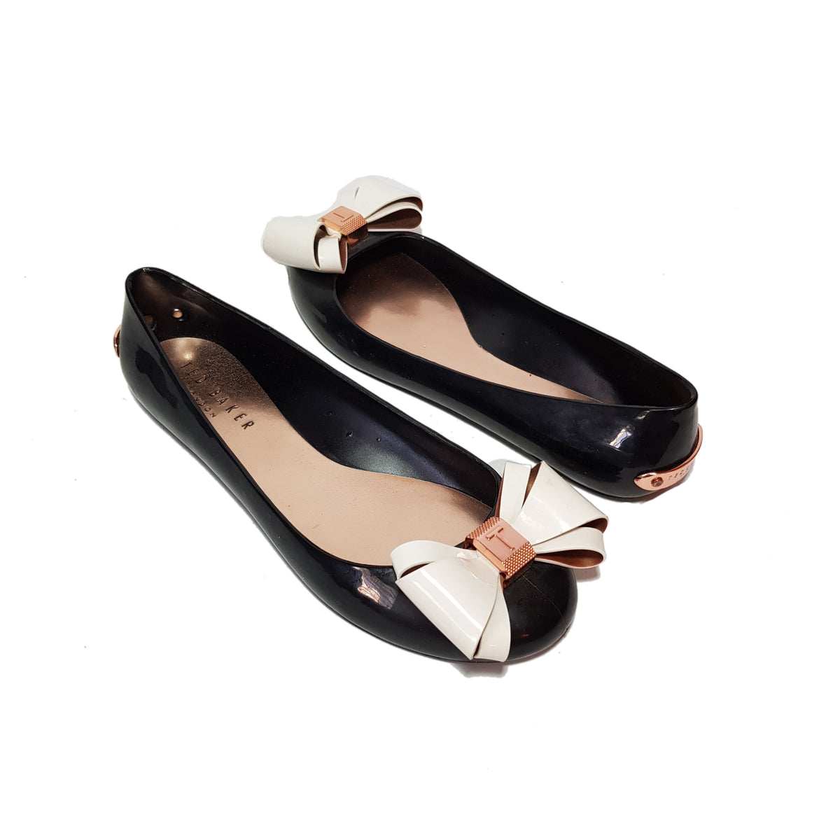 ted baker flats with bow