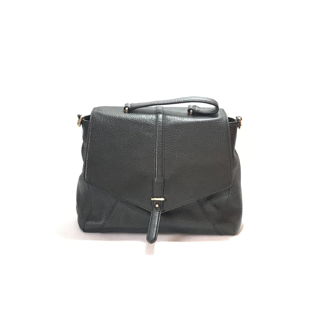 Tory Burch 797 Mini Black Leather Satchel Bag | Pre Loved | | Secret Stash