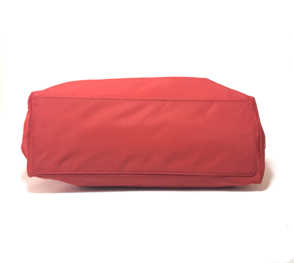 Tory Burch Nylon DENA Red Tote Bag | Brand New | | Secret Stash
