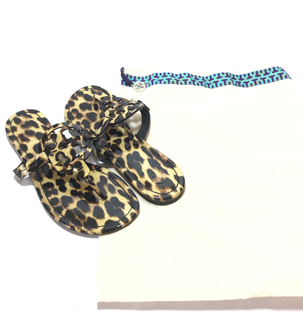 Tory Burch MILLER Cheetah Print Sandals | Like New | | Secret Stash