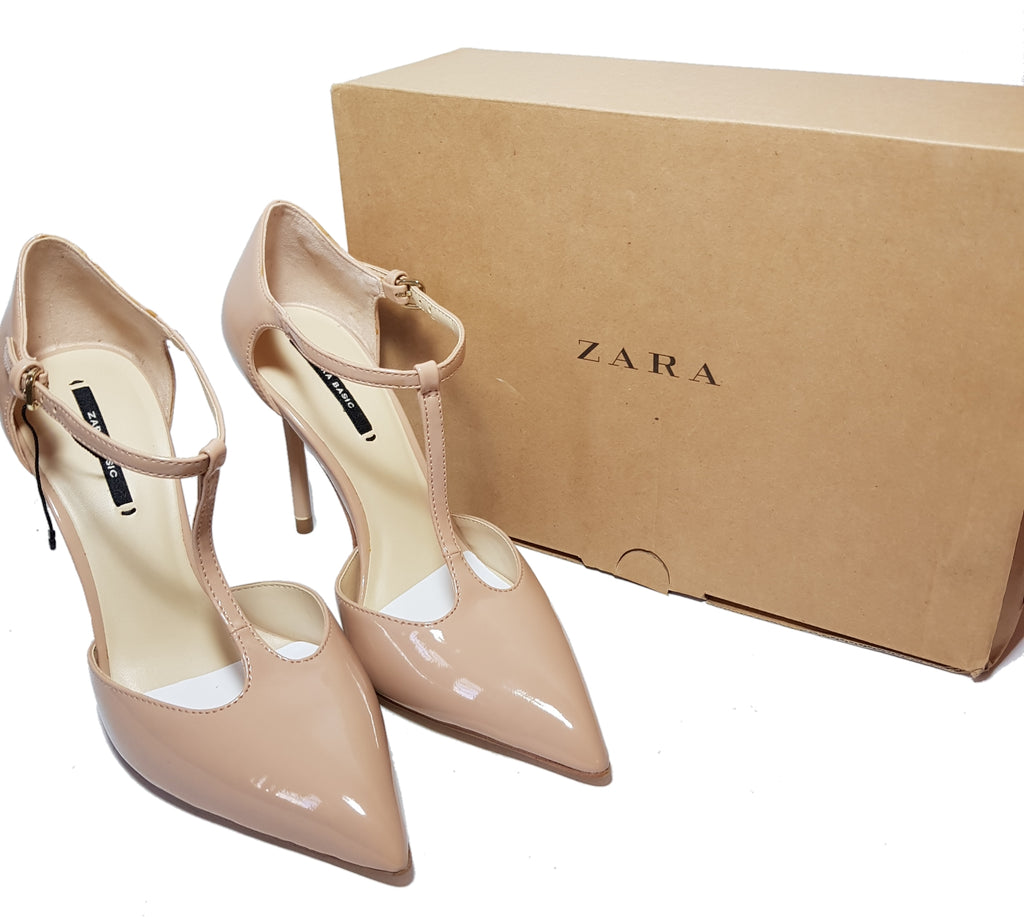 zara nude heels