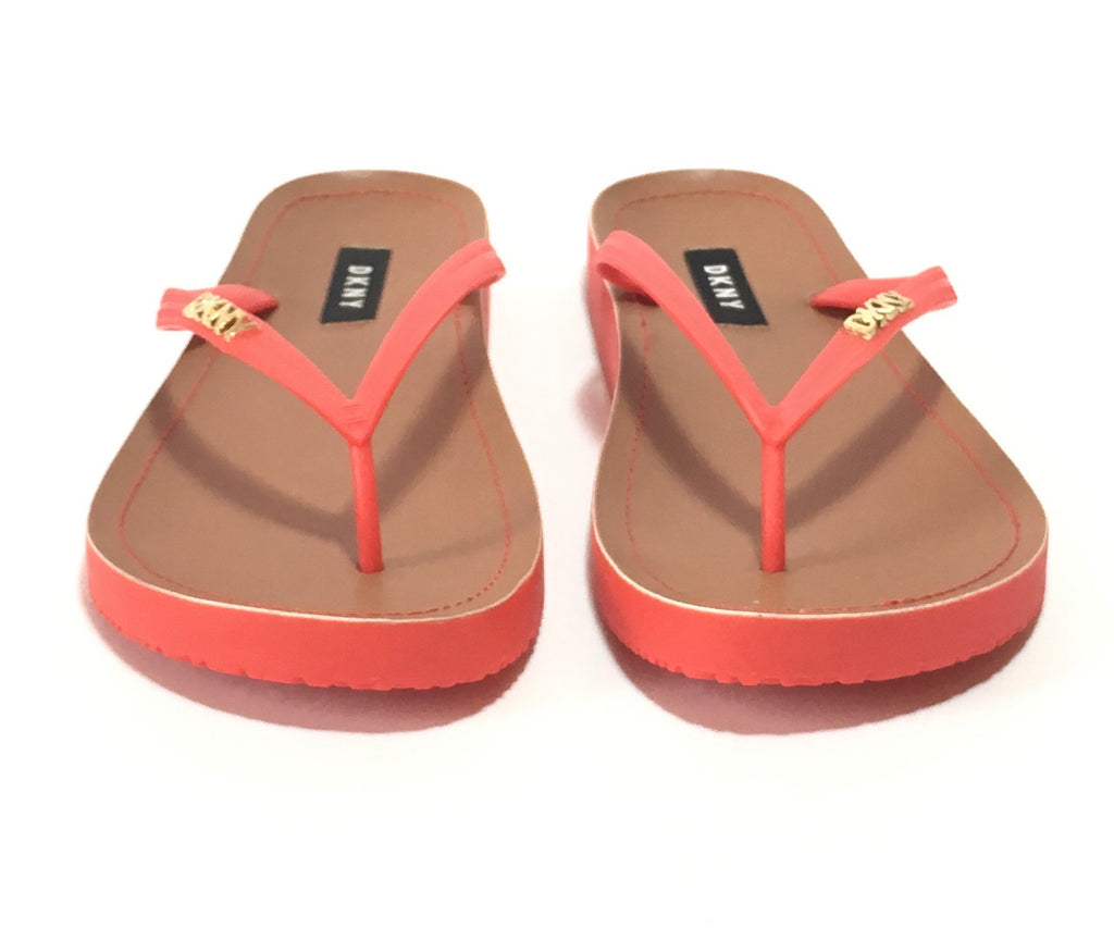 dkny madi flip flops