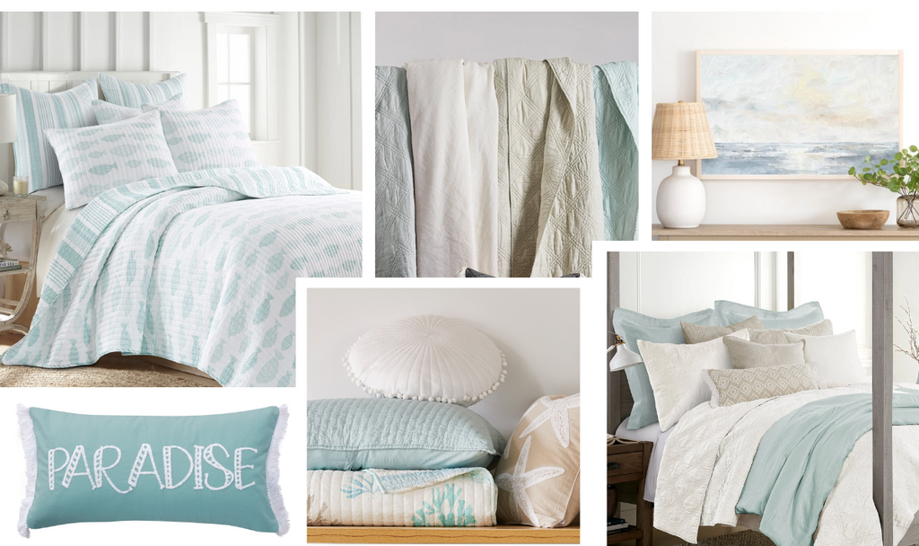 Guest room bedding ideas: Summer at the beach
