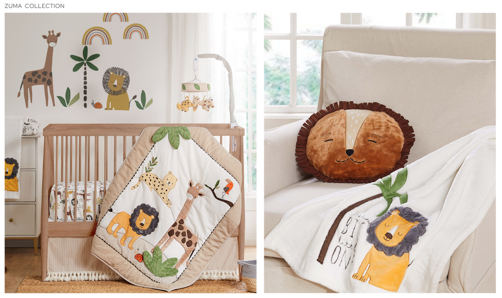 Safari-themed nursery