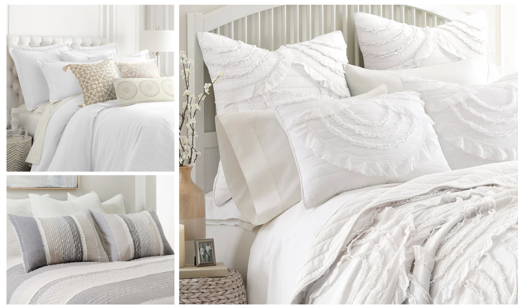 Bedding Ideas: Texture, Trim and Decorative Pillows