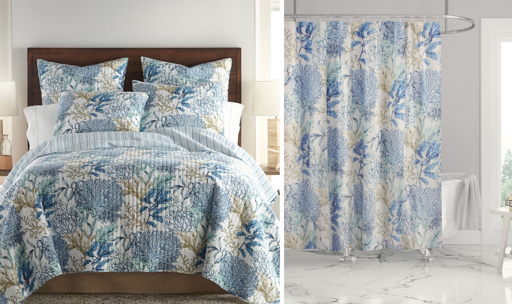 Summer themed bedding by Levtex Home