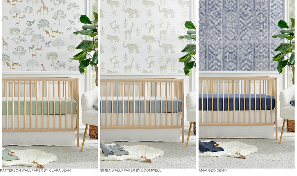Wallpapers and Murals in a nursery