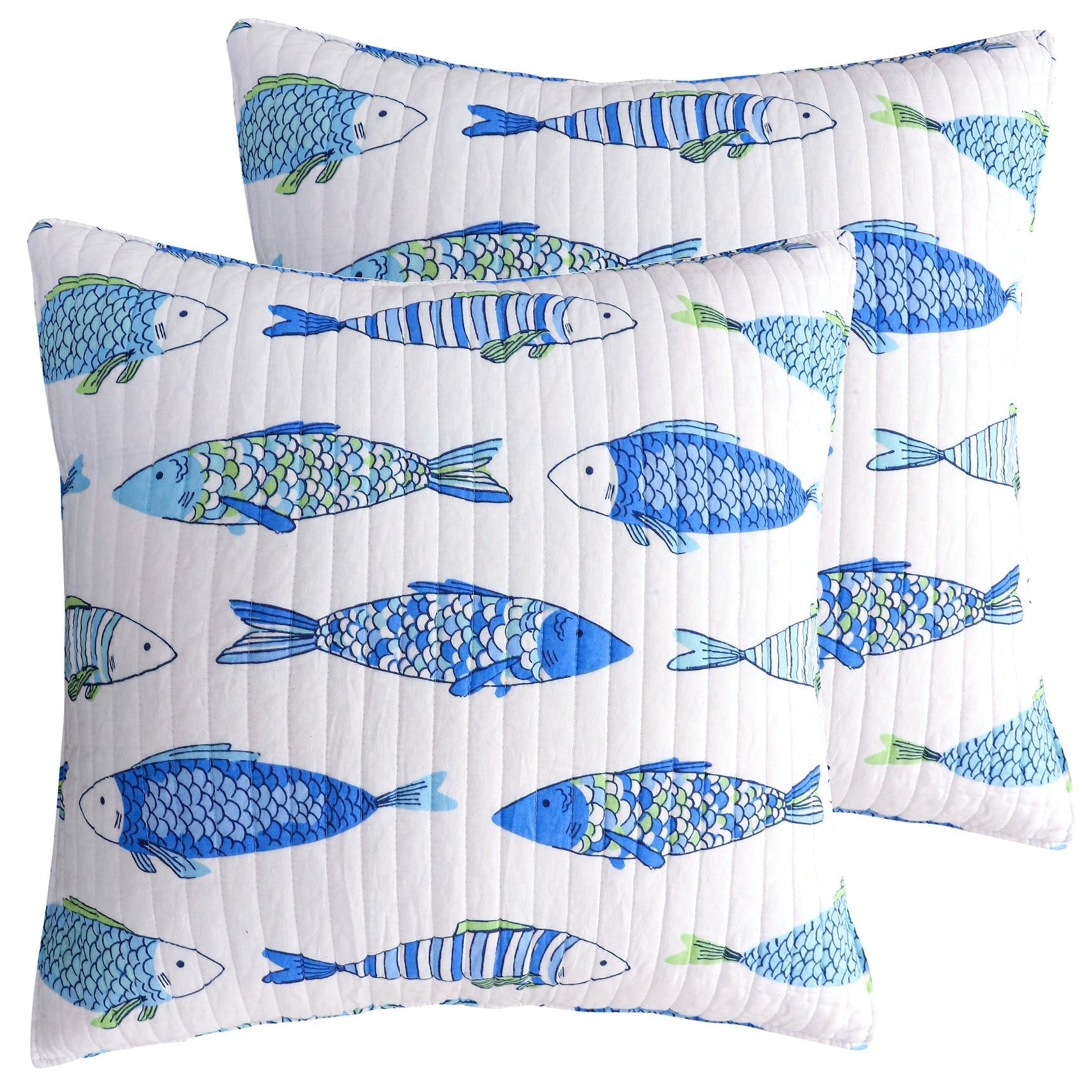 Levtex Home Catalina Fish Quilt Set - Cotton