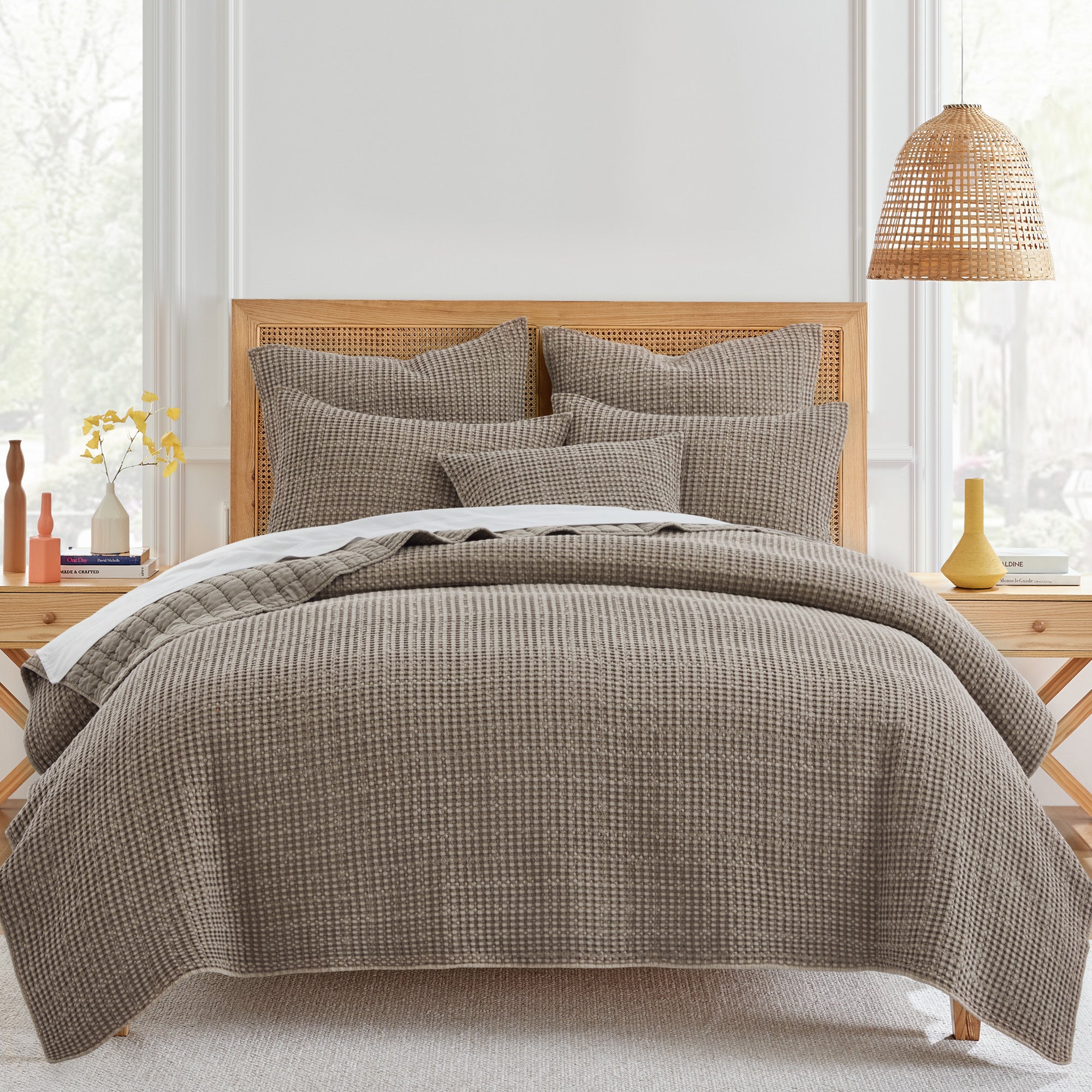 Levtex Home Mills Waffle Bedspread Set - Cotton | Levtex Home