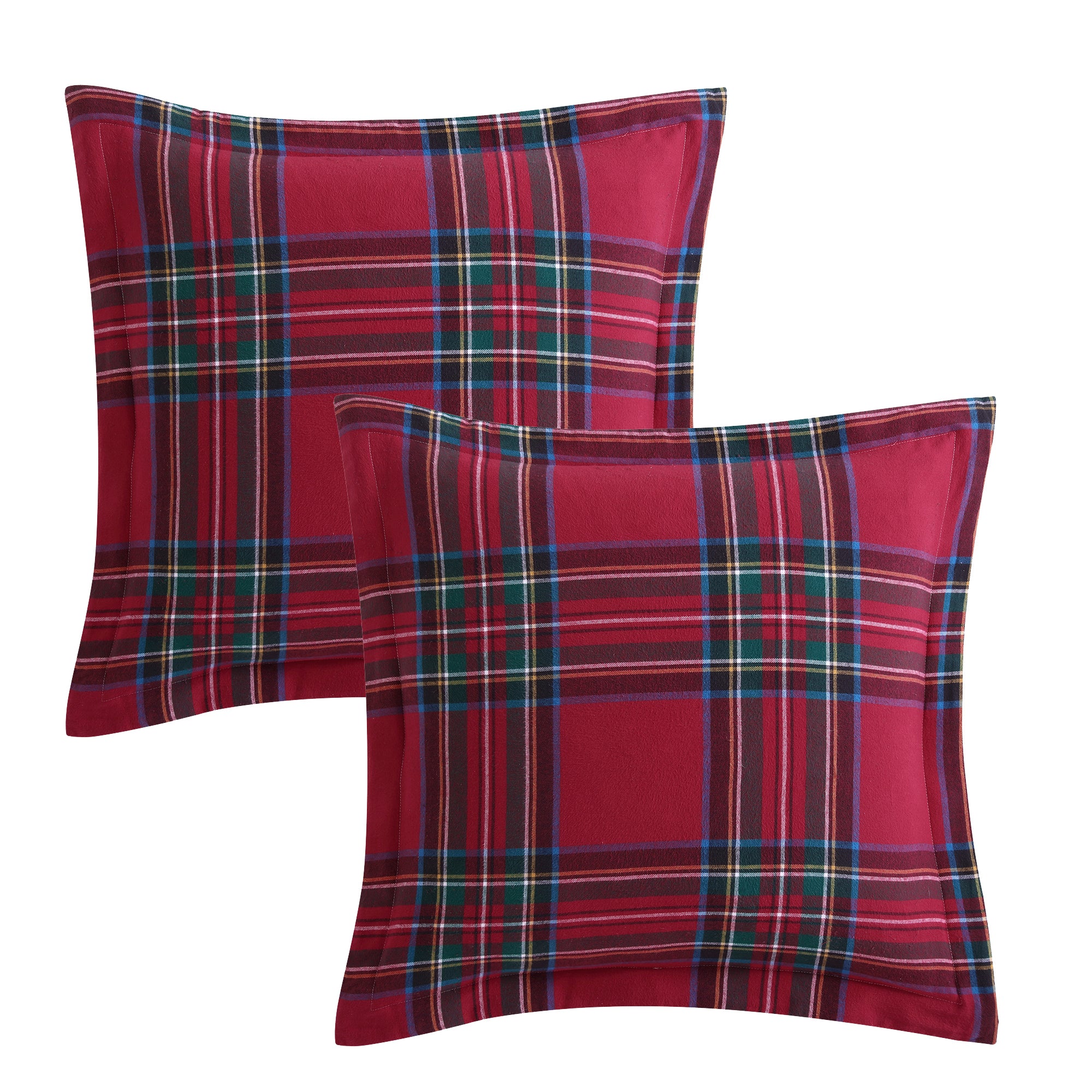 Levtex Home Spencer Plaid Euro Sham Set Of 2 Cotton Levtex Home 