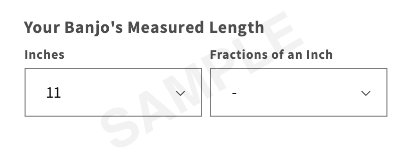 Measured Length Entry
