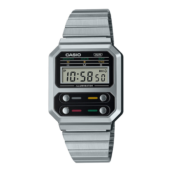 A1000MA-7VT, Vintage Silver Metal Watch