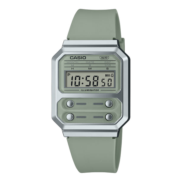 CASIO Vintage Silver Watch A120WE-1A