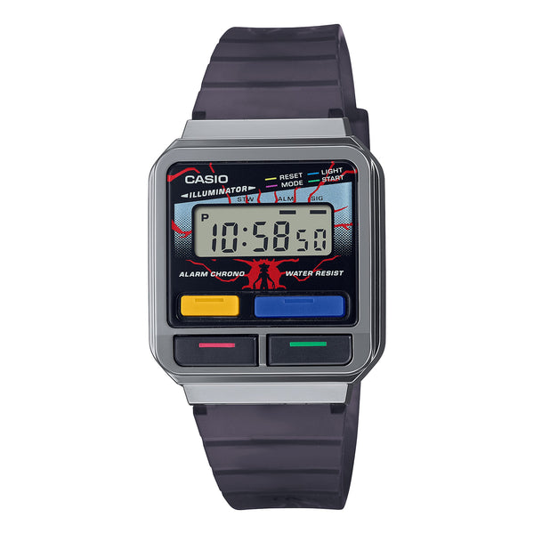 Casio DIGITAL WATCH - Reloj digital - silver-coloured/gunmetal