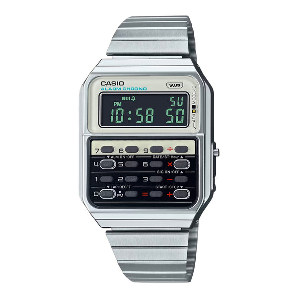 Casio: reloj-calculadora.-  Calculator, Casio vintage watch, Retro watches