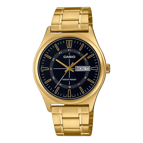 Casio Reloj Retro Digital Dorado Mujer Malla Milanesa A171WEMG-9A