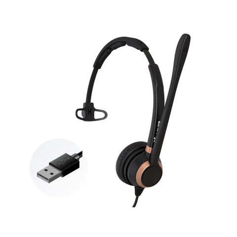 Image of the Discover D711U wired USB headset