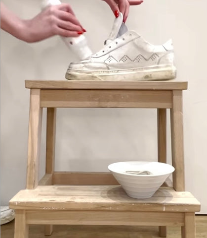 comment laver ses baskets blanches