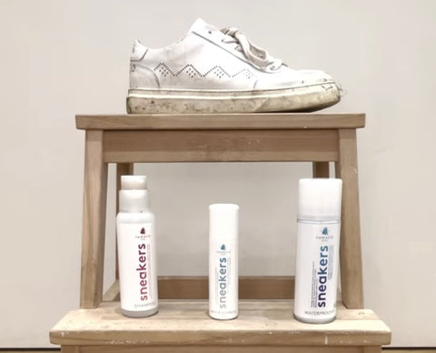 Comment nettoyer des baskets blanches ?