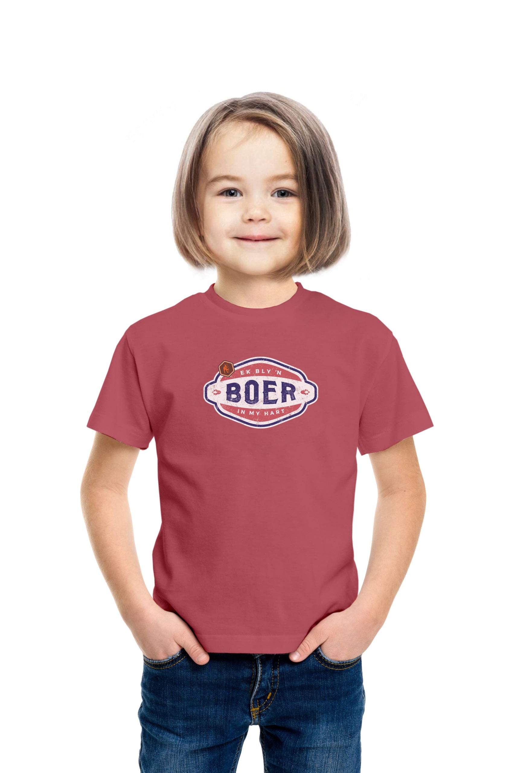 Boerboel Boer Pink Girls T-Shirt