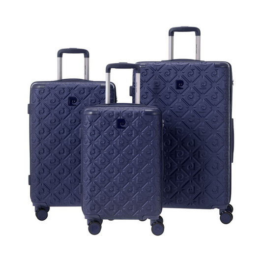 ENSEMBLE DE 3 VALISES NAVY TAURI