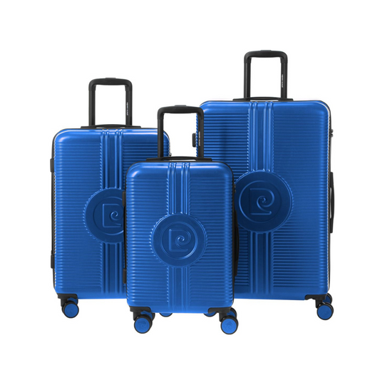 ENSEMBLE DE 3 VALISES BLEU SATURN