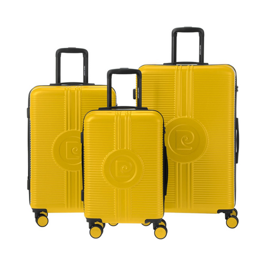 ENSEMBLE DE 3 VALISES DARK YELLOW SATURN