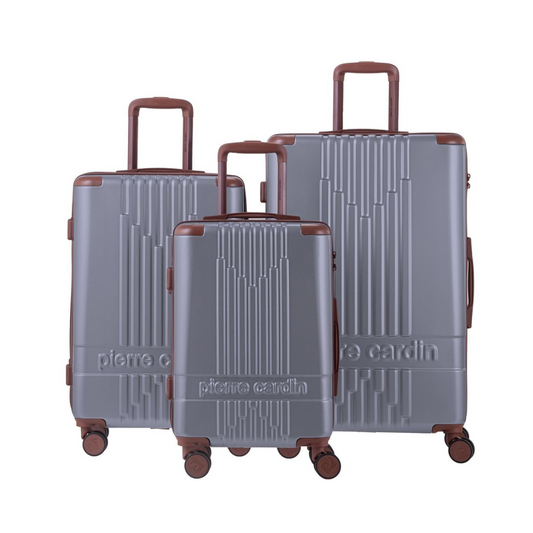 Ensemble de 3 valises Silver ALPHA