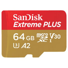 SanDisk | Extreme 64GB 200 MB/s microSD Memory Card SDSQXBU-064G-CN6MA