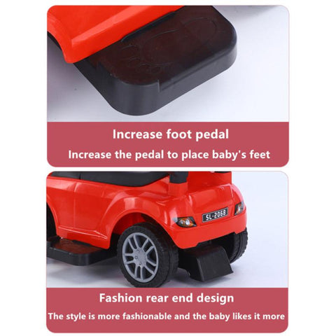 Dreeba Plastic Big Kids Ride On Push Car With Push Handle - Zrafh.com - Your Destination for Baby & Mother Needs in Saudi Arabia