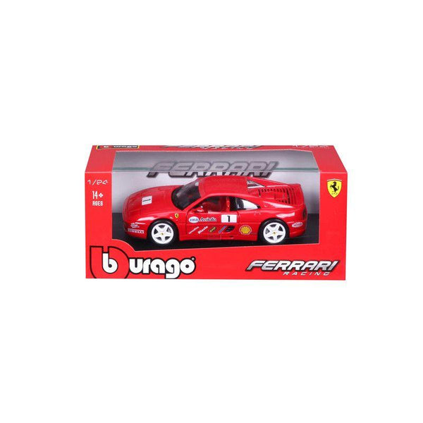 Ferrari F355 Challenge Red 1/24 Diecast Model Car by Bburago