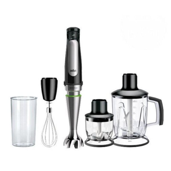 Buy Braun 4191-MQ5260WHBL Hand-held blender 1000 W with graduated beaker,  with mixing jar, Turbo function White blue