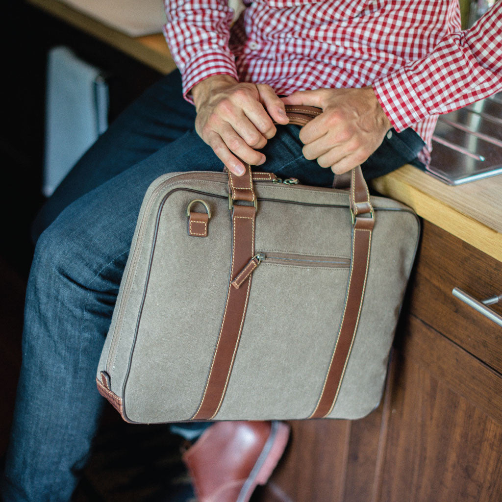 boconi zipster leather briefcase