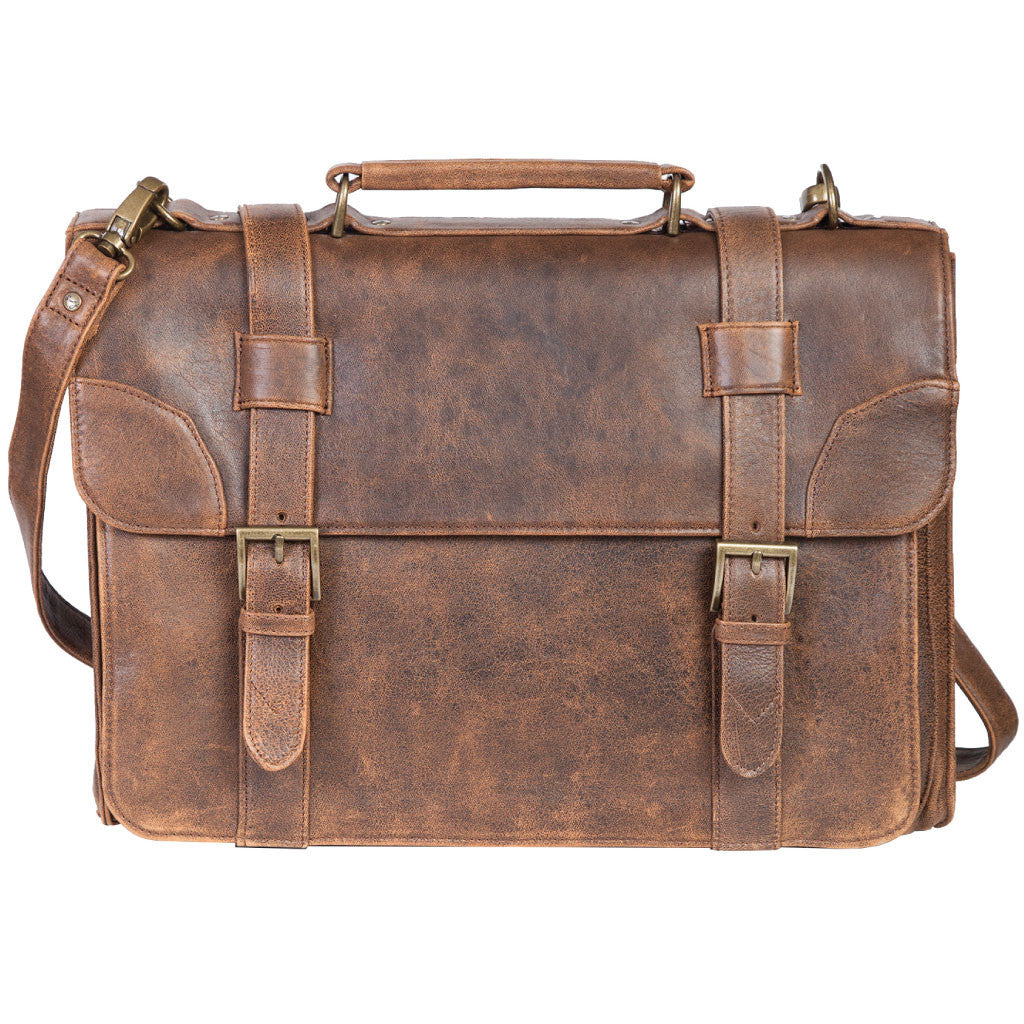 scully leather briefcases