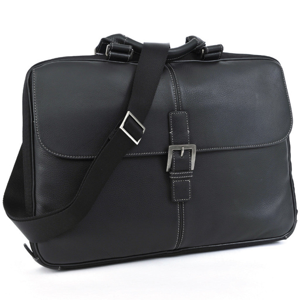 boconi tyler leather messenger bag