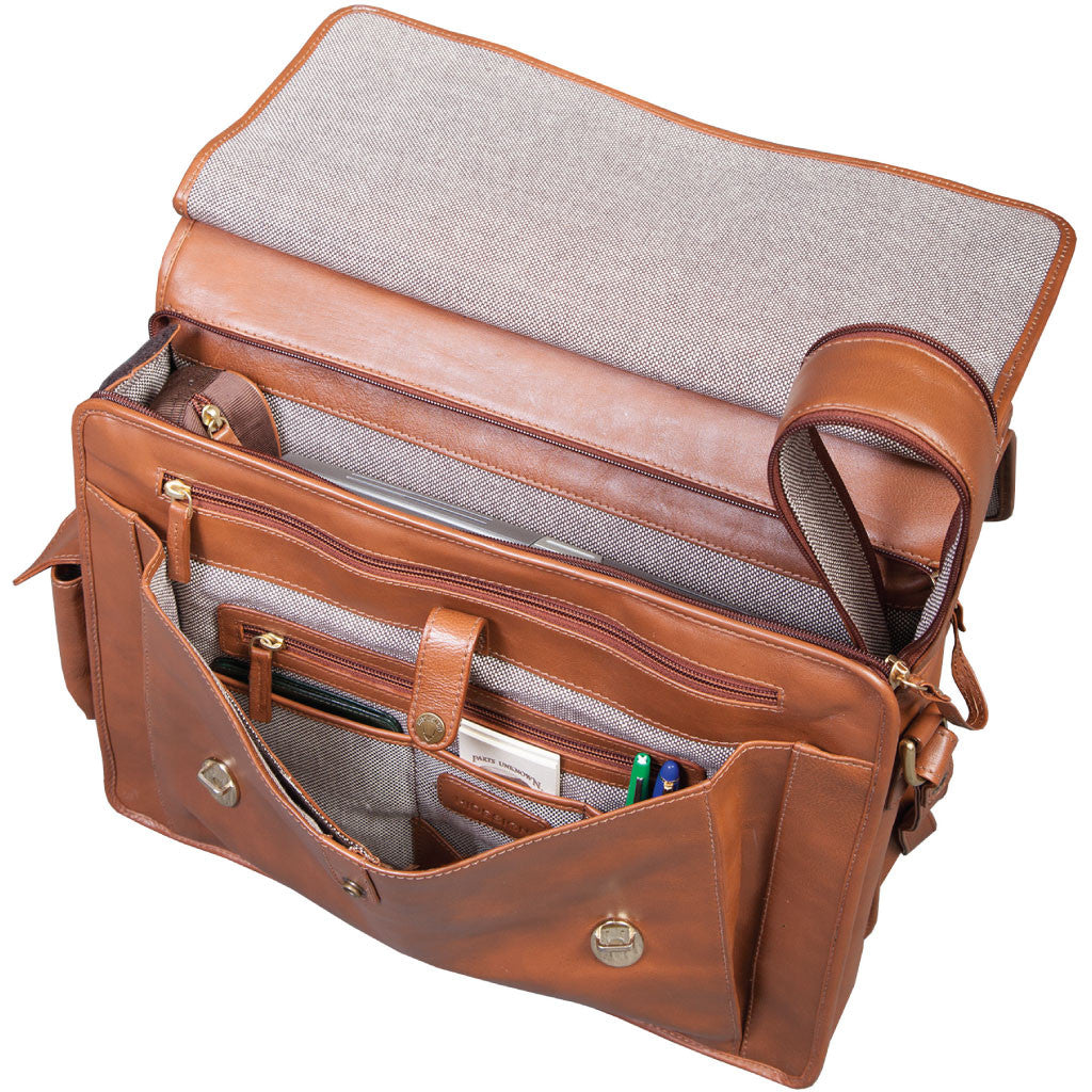 attorney leather briefcase