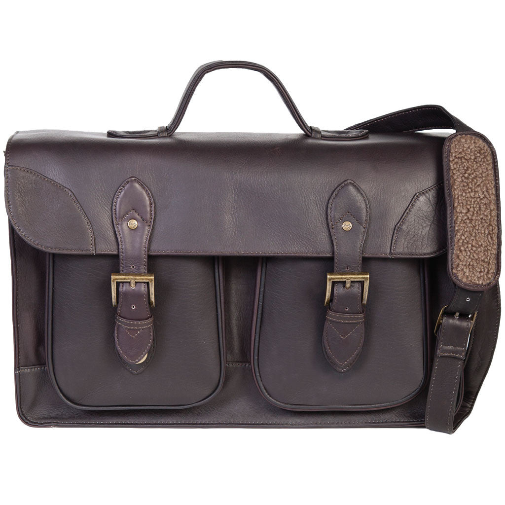 scully leather briefcases
