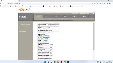 syrotech modem configuration