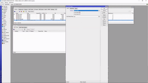 mikrotik dhcp setup