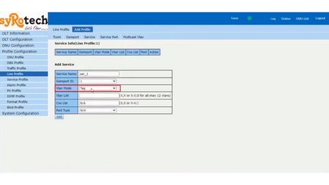 service profile