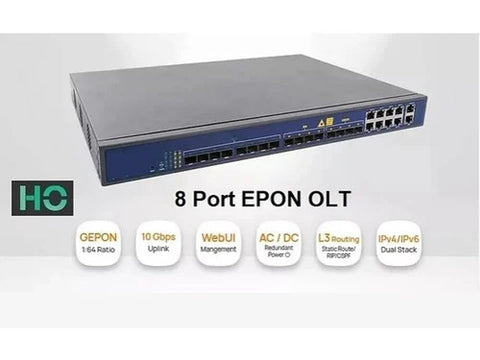 epon 8 port olt