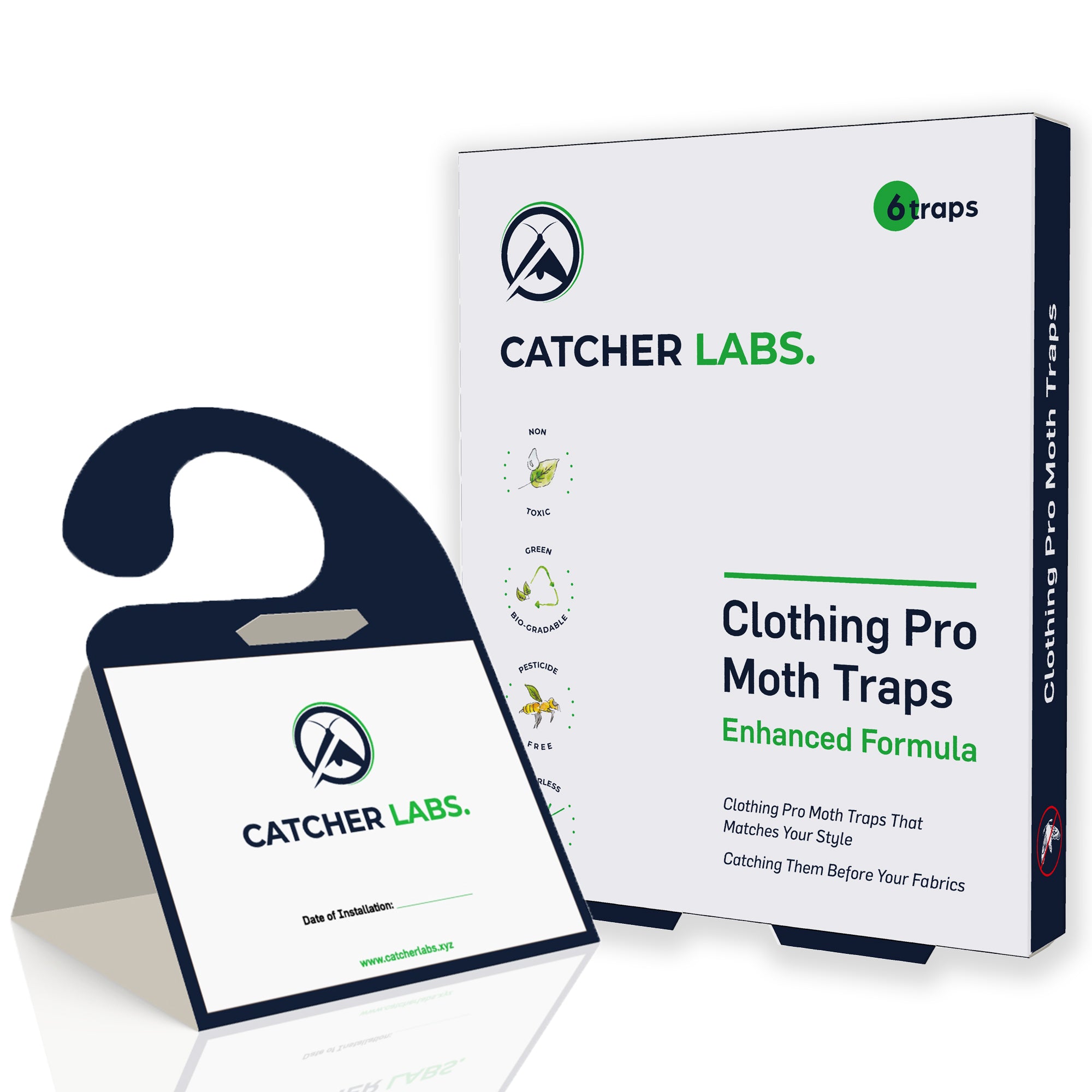 Clothes Moth Traps with Pheromones and Free Cedar Blocks Moth Repellent -  Moth 