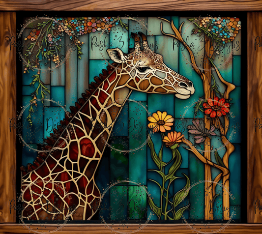 Giraffe Stained Glass Texture Roller – Prism Clay Co.