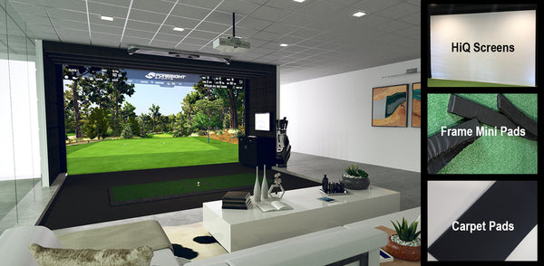 Golf Simulator Spring Sale on Screens & Pads